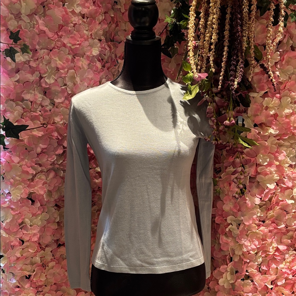 Cyrillus Light washable wool Blue Knit Top